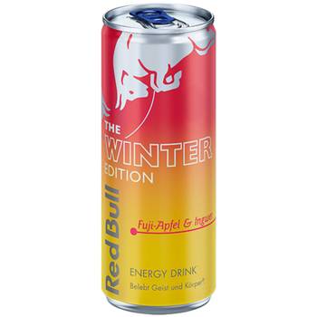Red Bull Winter Edition 2025 Fuji-Apfel & Ingwer Energy Drink 24x 250ml
