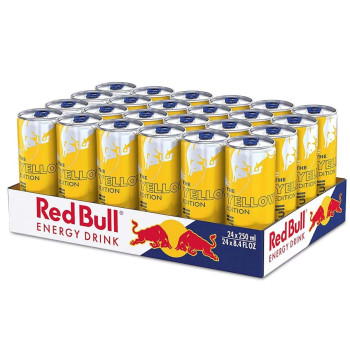 Red Bull Yellow Edition Tropical Energy Drink 24x 250ml