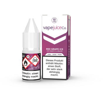 Red Grape Ice NicSalt Overdosed Liquid by VapeJuiceCo 10ml / 10mg