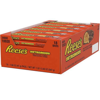 Reese's NutRageous Schoko-Erdnussbutter Riegel 18x 47g