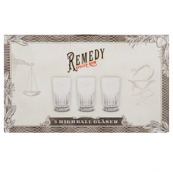 Remedy Glas Longdrink 300ml 3er Pack