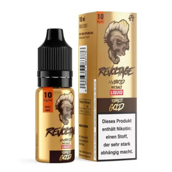 Tobacco Gold Hybrid NicSalt Liquid by Revoltage