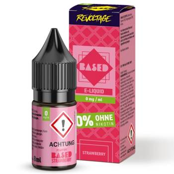 Revoltage BASED Strawberry NicSalt Liquid 20mg / 8ml