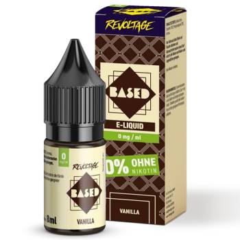Revoltage BASED Vanilla NicSalt Liquid Revoltage BASED Vanilla NicSalt Liquid