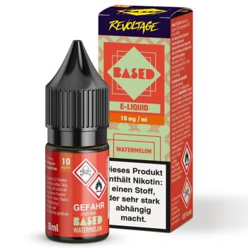 Revoltage BASED Watermelon NicSalt Liquid 20mg / 8ml