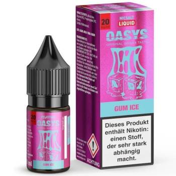 Revoltage OASYS Gum Ice NicSalt Liquid 10ml / 20mg Nikotinsalz Revoltage OASYS Gum Ice NicSalt Liquid 10ml / 20mg Nikotinsalz