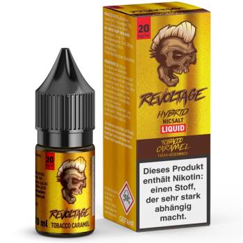 Revoltage Tobacco Caramel NicSalt Liquid 10ml / 20mg