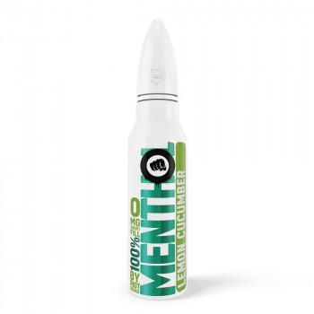 Lemon Cucumber 100% Menthol 50ml Shortfill Liquid by Riot Squad