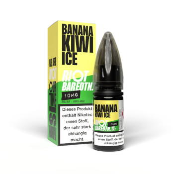 Riot Salt Banana Kiwi Ice BAR EDTN NicSalt Liquid 10ml / 10mg