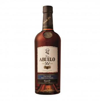 RON ABUELO Ron Añejo XV TAWNY Port Cask Finish Rum 40% Vol. 700ml