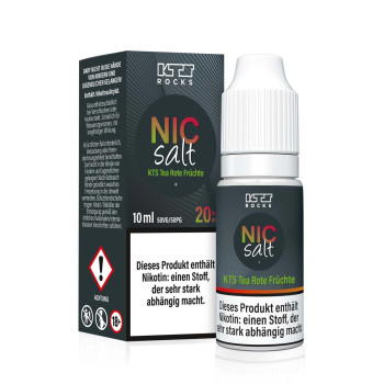 Rote Früchte – KTS Tea 10ml 20mg NicSalt Liquid by KTS