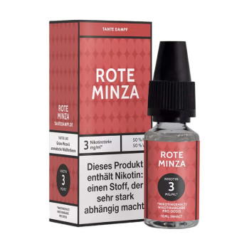 Rote Minza Liquid by Tante Dampf 10ml / 3mg