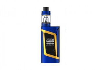 SMOK Alien Kit 220W TC TFV8 Baby Kit Blau-Gold