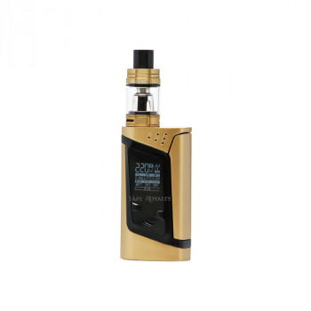 SMOK Alien Kit 220W TC TFV8 Baby Kit Gold-Schwarz