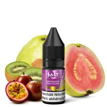 SALT Cristallite Kiwi Passion Fruit Guava NicSalt Liquid