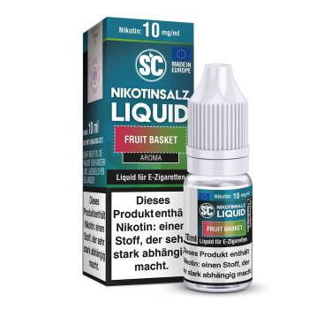 Fruit Basket 10ml NicSalt Liquid by SC