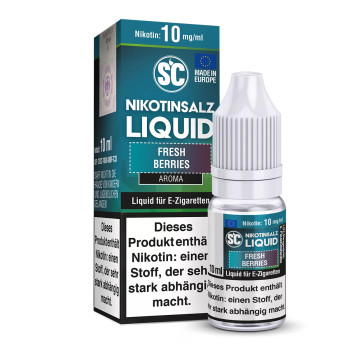 Fresh Berries 10ml NicSalt Liquid by SC