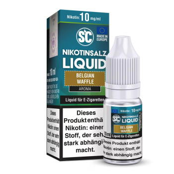 Belgian Waffle 10ml NicSalt Liquid by SC