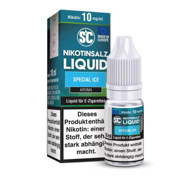 Special Ice 10ml NicSalt Liquid by SC