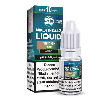 Fruit Mix Soda 10ml NicSalt Liquid by SC