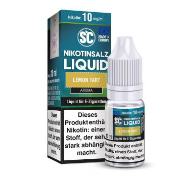 Lemon Tart 10ml NicSalt Liquid by SC 10ml / 10mg