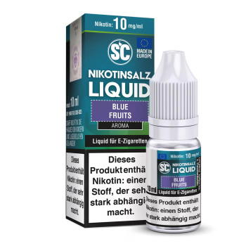 Blue Fruits 10ml NicSalt Liquid by SC