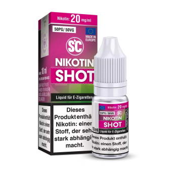 SC Nikotin Shot 10ml 10ml / 20mg / 50PG/50VG