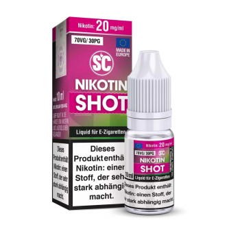 SC Nikotin Shot 10ml / 20mg / 30PG/70VG