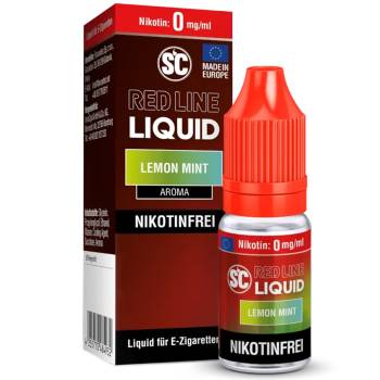 SC Red Line Lemon Mint NicSalt Liquid 0 mg / 10ml SC Red Line Lemon Mint NicSalt Liquid 0 mg / 10ml