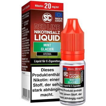 SC Red Line Mint Glacier NicSalt Liquid 10ml / 20mg