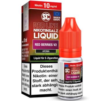 SC Red Line Red Berries V2 NicSalt Liquid 10ml / 10mg