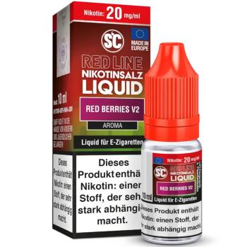 SC Red Line Red Berries V2 NicSalt Liquid
