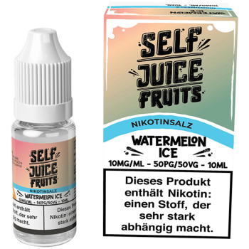 SELF Juice Watermelon Ice NicSalt Liquid 10ml / 10mg