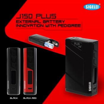 Sigelei J150 Plus Box Mod 160W Schwarz