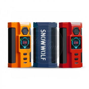 Sigelei Snowwolf VFENG-S 230W TC Mod Akkuträger Orange