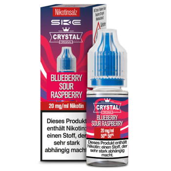 SKE Crystal Blueberry Sour Raspberry NicSalt Liquid 10ml / 20mg