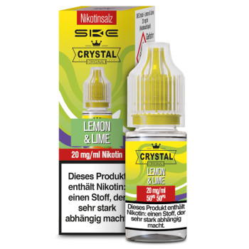 SKE Crystal Lemon & Lime NicSalt Liquid