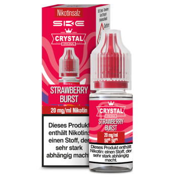 SKE Crystal Strawberry Burst NicSalt Liquid