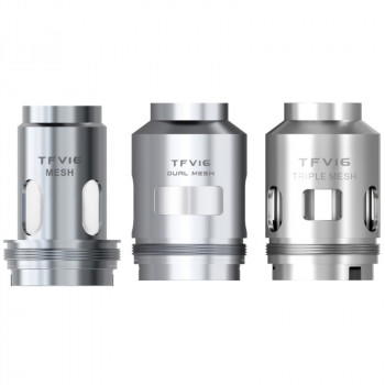 Smok TFV16 Mesh Coil Serie 3er Pack Verdampferköpfe