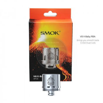 Smok TFV8 X-Baby Coils 1er Pack RBA Base