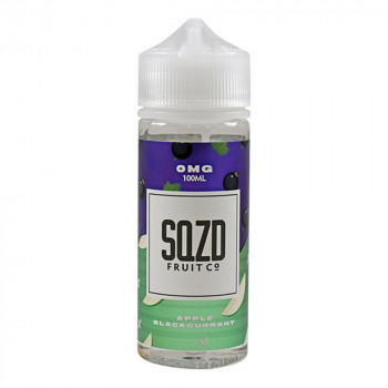Apple Blackcurrant 100ml Shortfill Liquid by SQZD Apple Blackcurrant 100ml Shortfill Liquid by SQZD