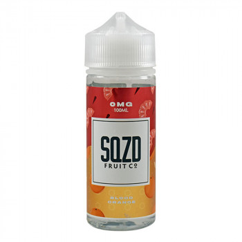 Blood Orange 100ml Shortfill Liquid by SQZD