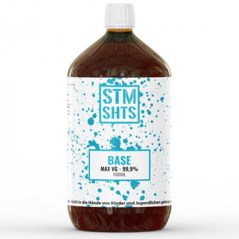 Steamshots Base 99,9% VG 1000ml 0mg Basisliquid