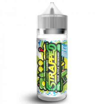 Sour Apple Refresher on ICE (100ml) Plus e Liquid by Strapped Sour Apple Refresher on ICE (100ml) Plus e Liquid by Strapped
