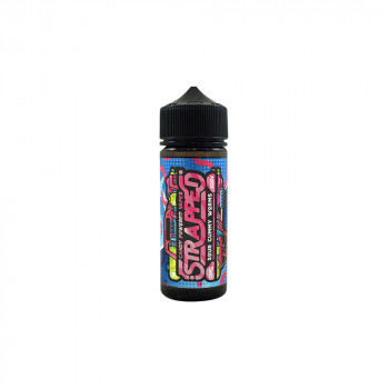 Sour Gummy Worms 100ml Shortfill Liquid by Strapped