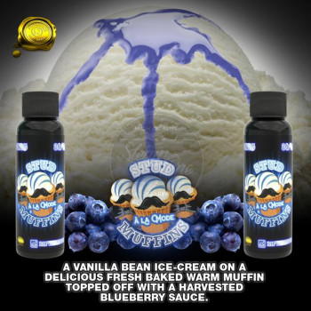 Stud Muffins - A la Mode Blue (50ml) Plus by MF Vape Co. e Liquid Stud Muffins - A la Mode Blue (50ml) Plus by MF Vape Co. e Liquid