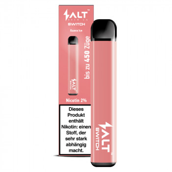 Salt Switch E-Zigarette 450 Züge 350mAh 20mg NicSalt Guava Ice