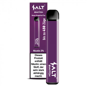 Salt Switch E-Zigarette 450 Züge 350mAh 20mg NicSalt Grapefruit Tea