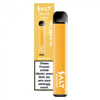 Salt Switch E-Zigarette 450 Züge 350mAh 20mg NicSalt Ice Mango