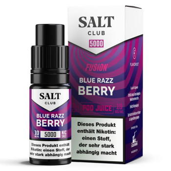 Salt Club 5000 – Blue Razz Berry NicSalt Liquid